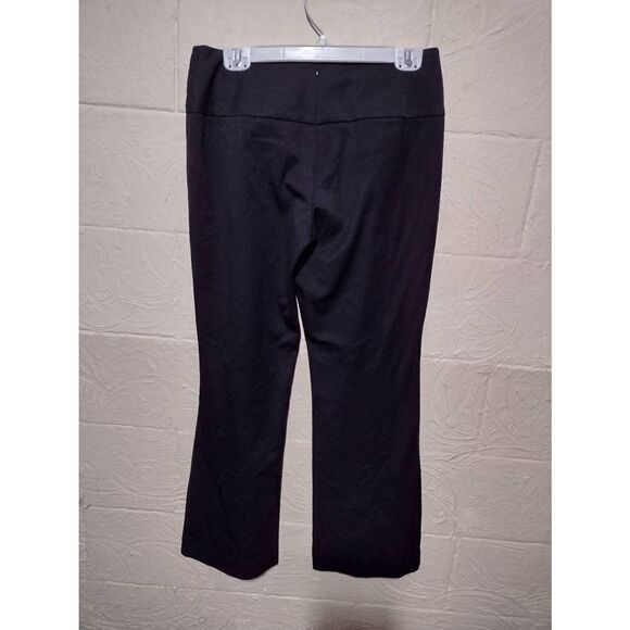 WHBM White House Black Market Size 6 Black Boot Cut Dress Pants - Picture 2 of 3